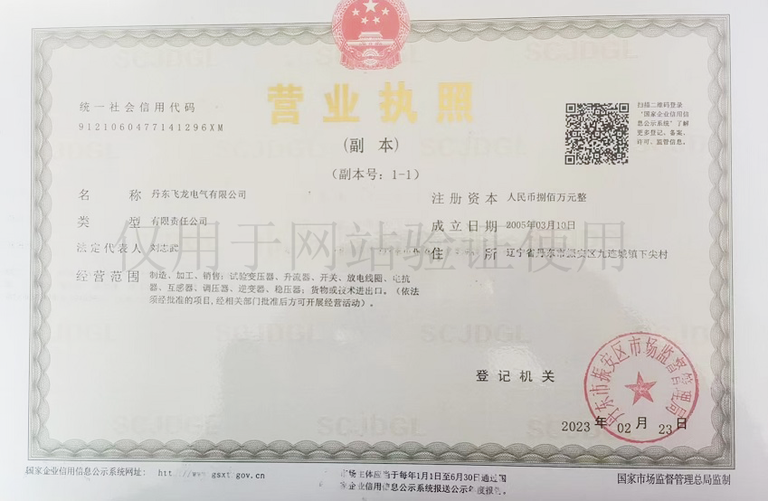 丹东飞龙电气有限公司